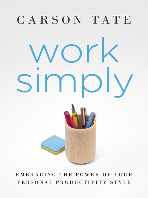 Title details for Work Simply by Carson Tate - Wait list